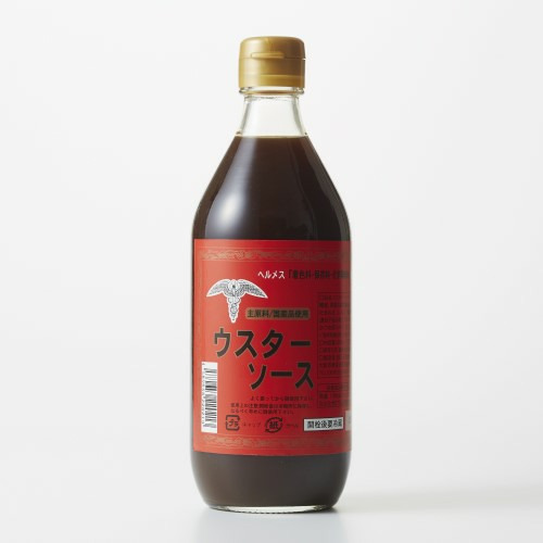 ヘルメス無添加　ウスターソース（500ｍｌ） 詳細画像